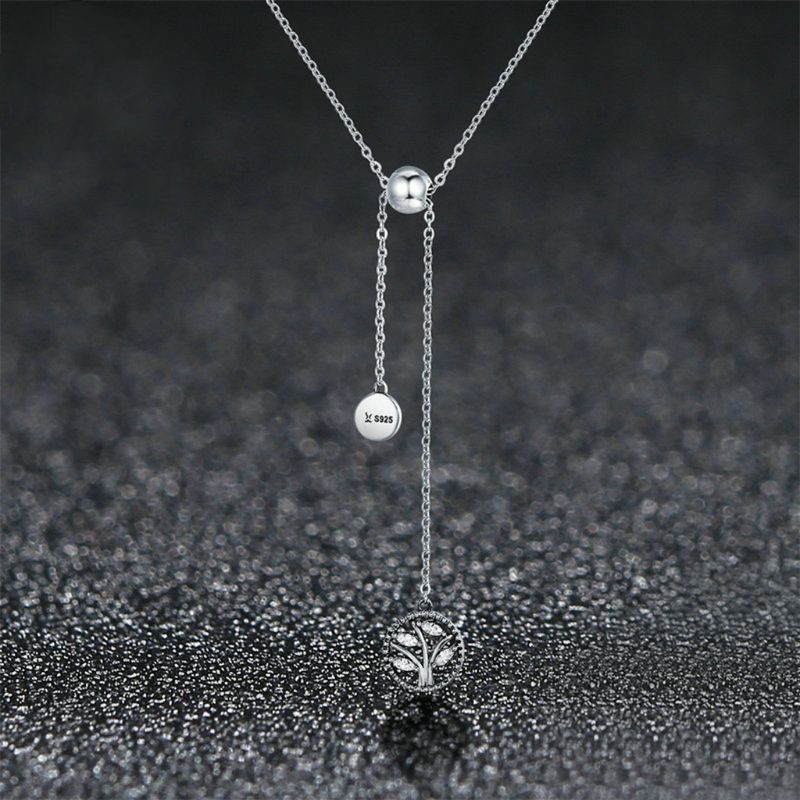 BTF 925 Sterling Silver Fashion Choker Pendant Necklace For Women Party FINE Jewelry Birthday Gift