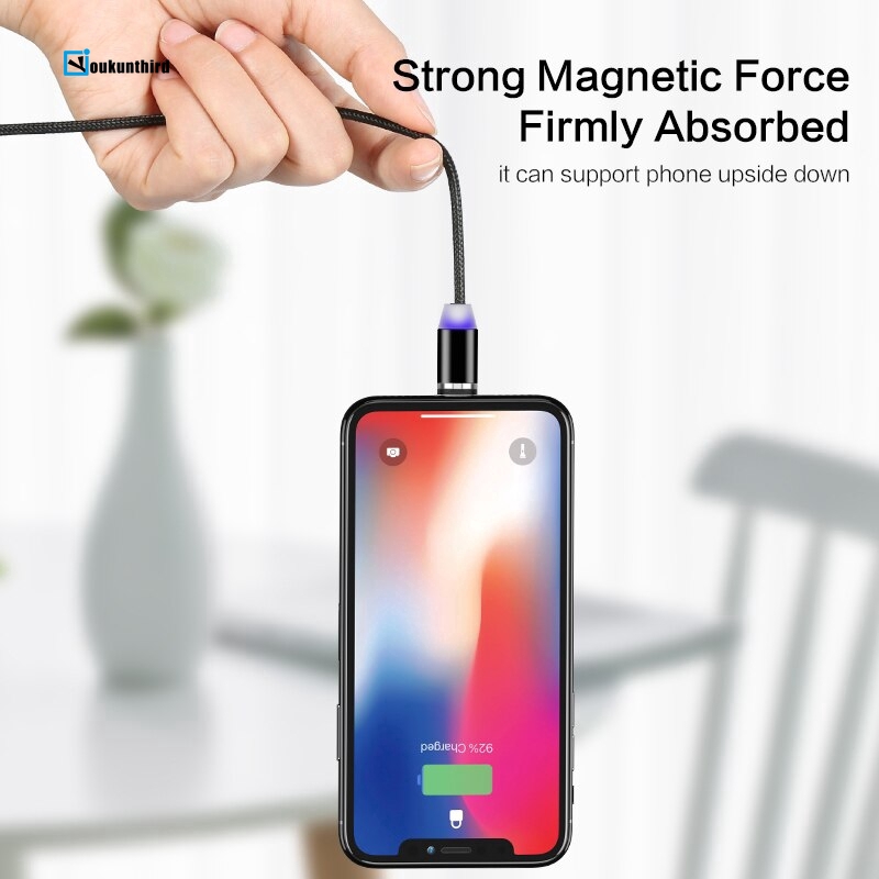 Cáp sạc nhanh KABEL có đèn LED Micro USB +