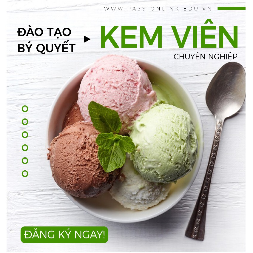 Bột Làm Kem Viên 1KG Độc Quyền Công ty Vua An Toàn SX