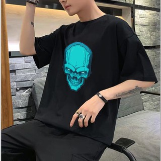 <SMLshop> ÁO THUN UNISEX BLUESKULL