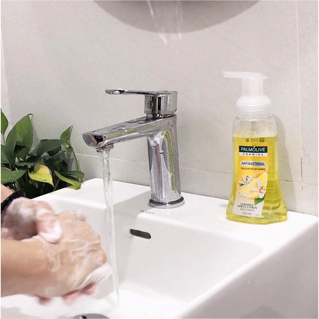 Bọt rửa tay diệt khuẩn Palmolive 250ml - Hàng Úc chính hãng