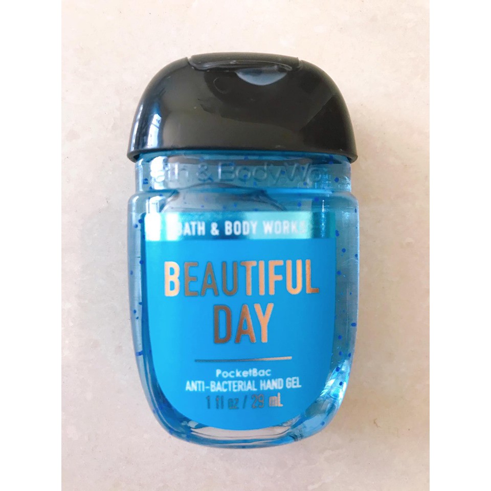(HÀNG CÓ SẴN) Gel Rửa Tay Khô Bath & Body Works PocketBac Sanitizers Beautiful Day