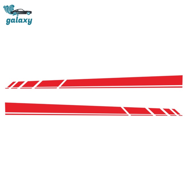 Galaxy Set 2 Miếng Dán Trang Trí Xe Hơi Chống Trầy D-1227