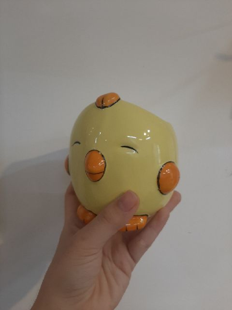 Ly gốm hình gà con dễ thương có quai | Tách cà phê gốm - Chicken Ceramic cup