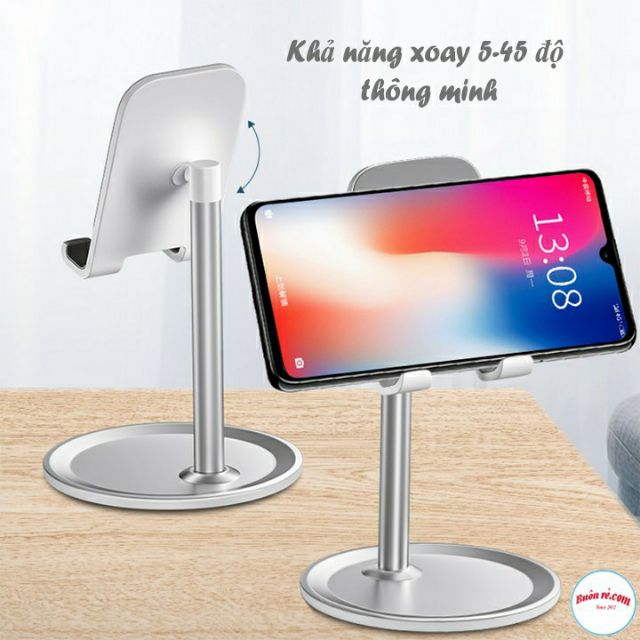 GIÁ ĐỠ ĐIỆN THOẠI THÔNG MINH XOAY 360 ĐỘ