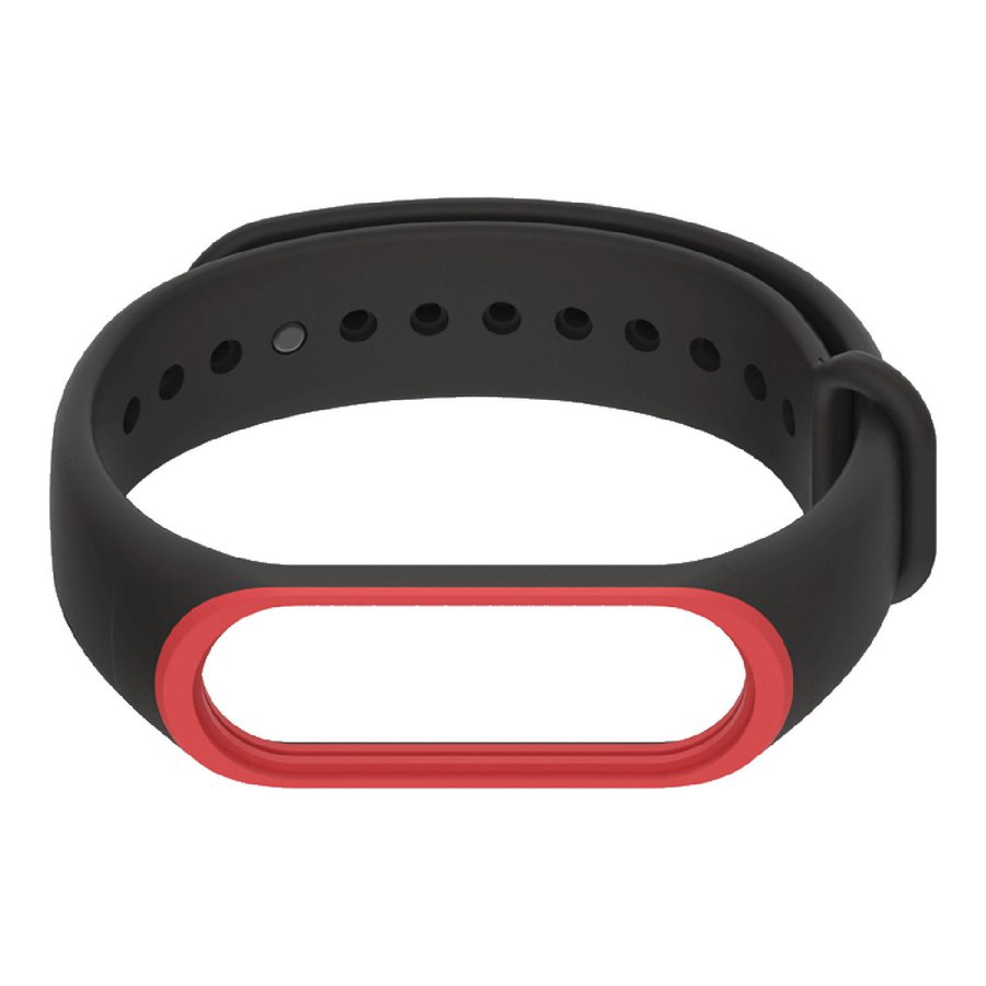 Mijobs Watch Strap Soft Silicone Bracelet Wristband For Xiaomi Mi band 3