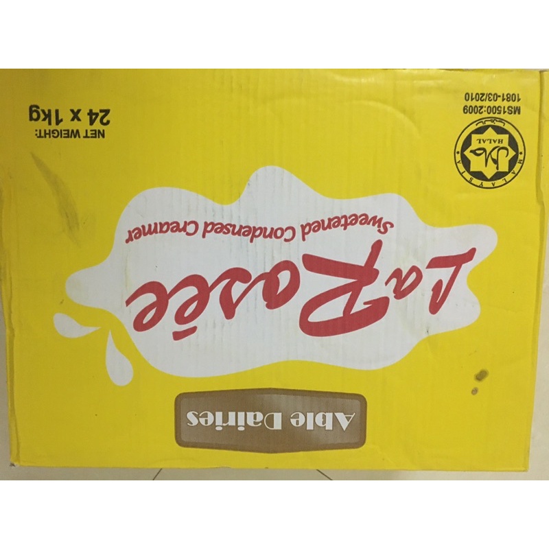 1 Thùng  Sữa Đặc Có Đường Larosee Chính Hãng Malaysia