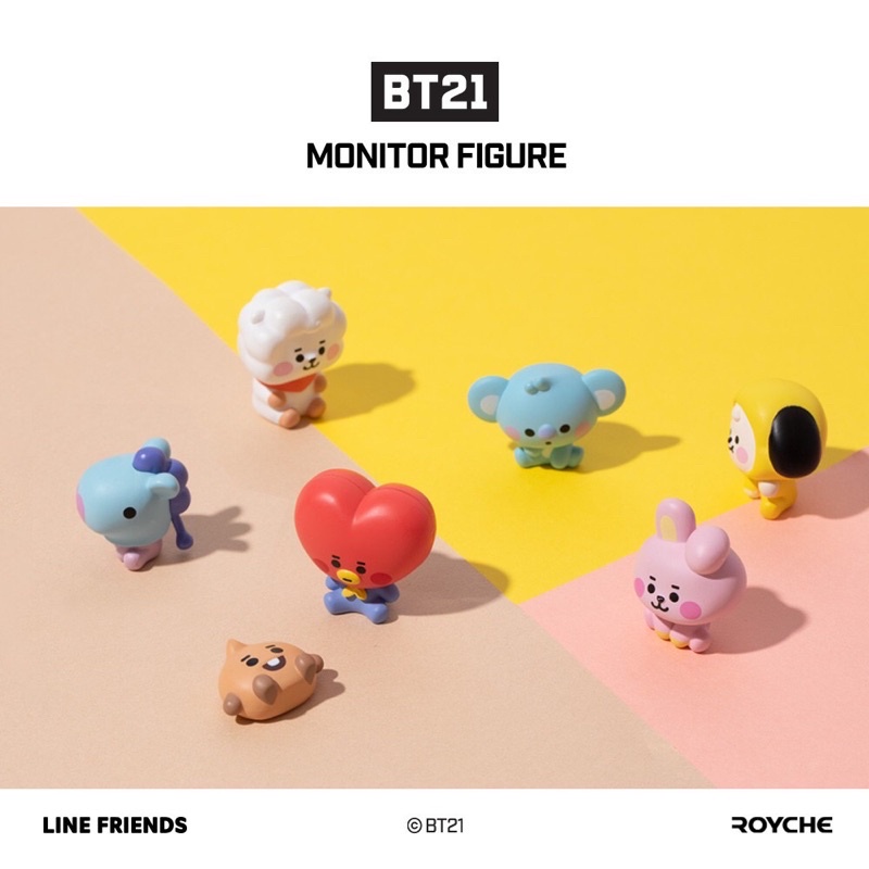 MÔ HÌNH MONITOR FIGURE BT21 Baby