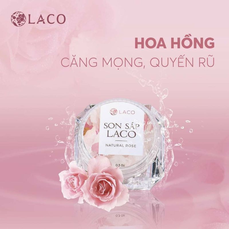 Son sáp dưỡng môi Laco - Siêu mềm môi, căng mọng