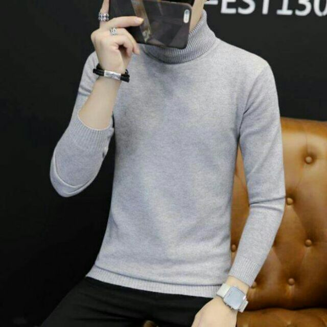 Áo Len Nam Cổ Lọ Chất Mịn VNXK | BigBuy360 - bigbuy360.vn