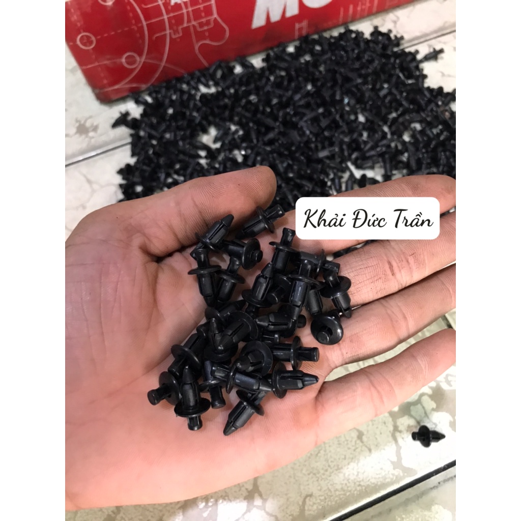 Ốc bấm nhựa dàn áo, nút nhấn nhựa gắn xe Winner, Exciter, Sonic...