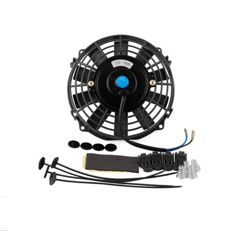 UTA ❤8&quot; INCH MINI ELECTRIC FAN 12V RADIATOR OIL COOLING CAR TRUCK ATV BOAT