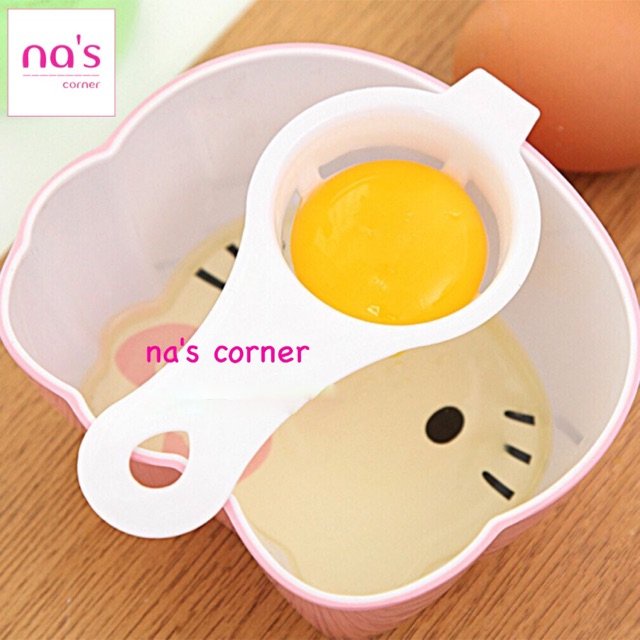 Dụng cụ tách lòng đỏ lòng trắng trứng gà tiện lợi