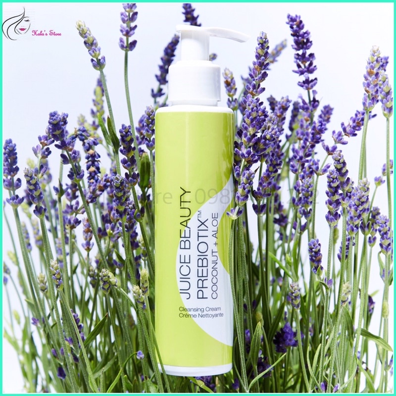 Sữa rửa mặt vi sinh Juice Beauty Prebiotic Coconut + Aloe Cleansing Cream