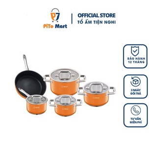 Bộ nồi arber đức 5 món cao cấp bảo hành chính hãng 12 tháng an05smc