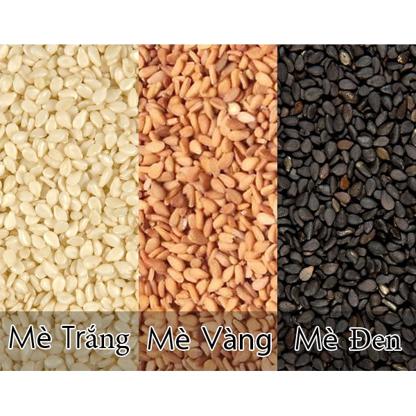 Hạt Mè Vừng Trắng/Vàng/Đen 100G