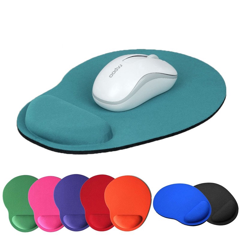 Comfortable Mouse Pad Mat with Gel Wrist Rest / Support Protect Desk Mouse Pad / Non Slip Mice Mat