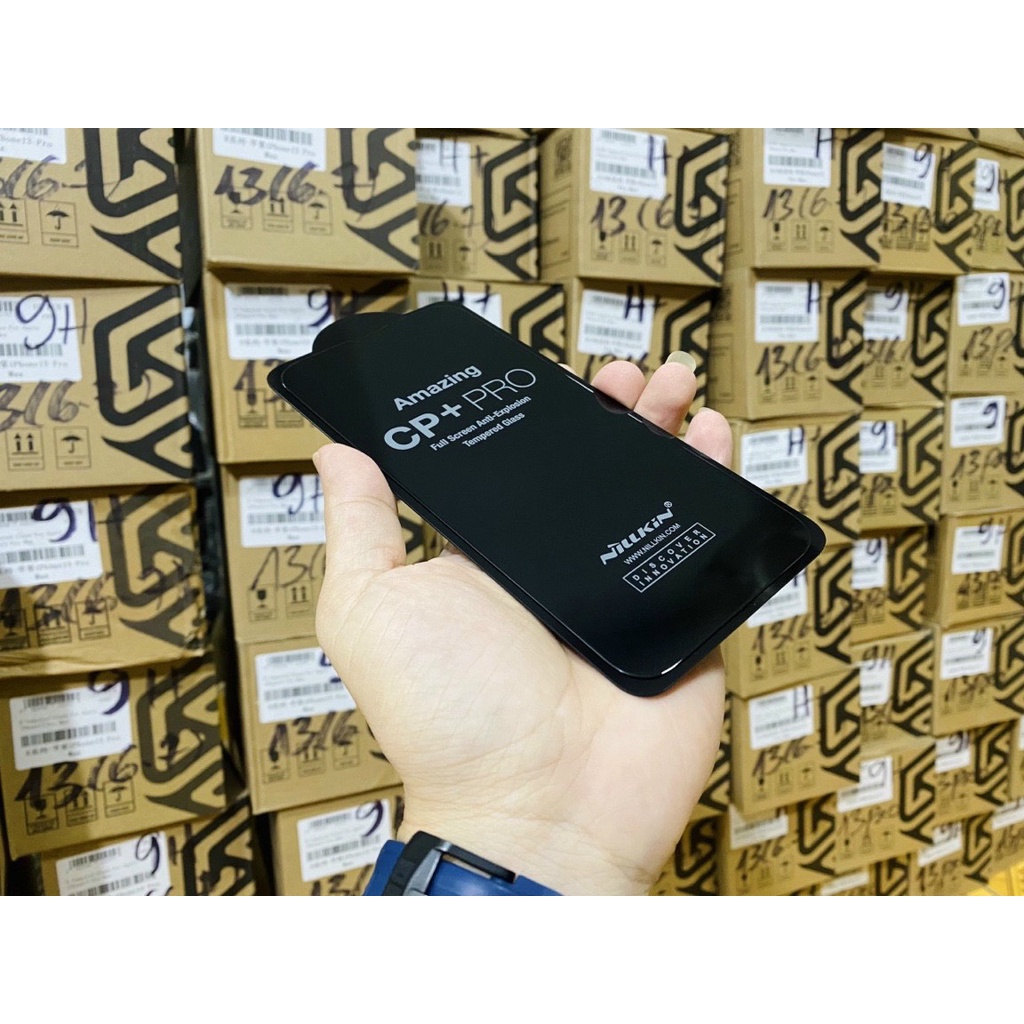Kính cường lực full màn hình Nillkin CP+ Pro cho Iphone 12 Pro , 12 Promax , 13 Promax