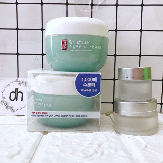 Kem dưỡng ẩm cấp nước ILLIYOON hyaluronic Moisture Cream