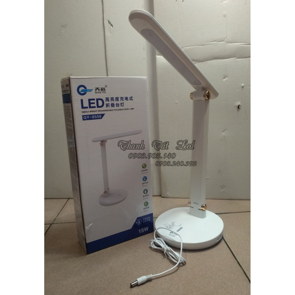 Đèn Led để bàn chống cận QY-8558