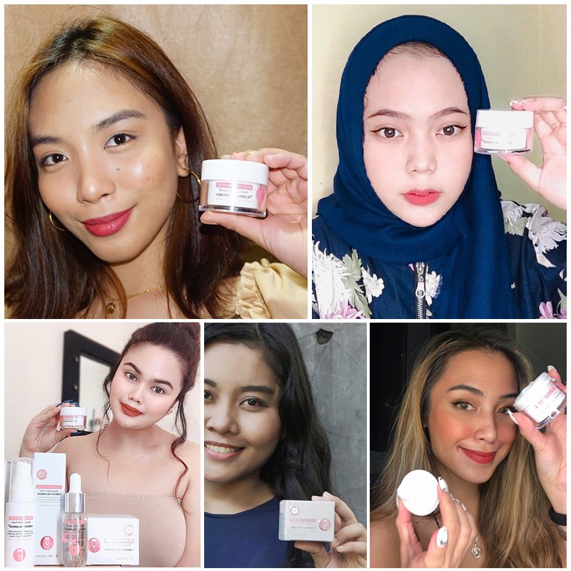 Kem Dưỡng Da Mắt VIBRANT GLAMOUR Collagen Làm Mịn Giữ Ẩm Chống Lão Hóa Không Hương Hiệu Cho Quầng Thâm / Bọng Mắt 20g | BigBuy360 - bigbuy360.vn