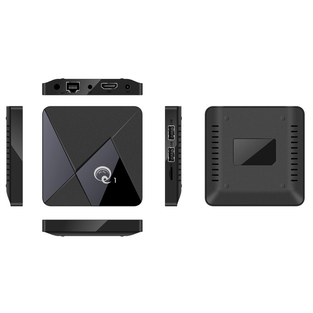 [CAO CẤP] Android tivi box MINI Q1 4/64GB android 10.1 Smart tv box