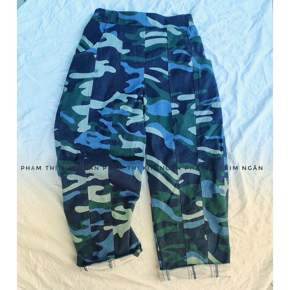 RẬP GIẤY - Quần ghép - unisex 30038 (rập đã cắt sẵn)