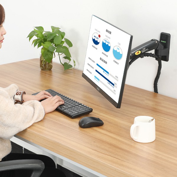 Khung treo màn hình máy tính North Bayou NB-F120 bốn chiều 17-27 inch nhập khẩu