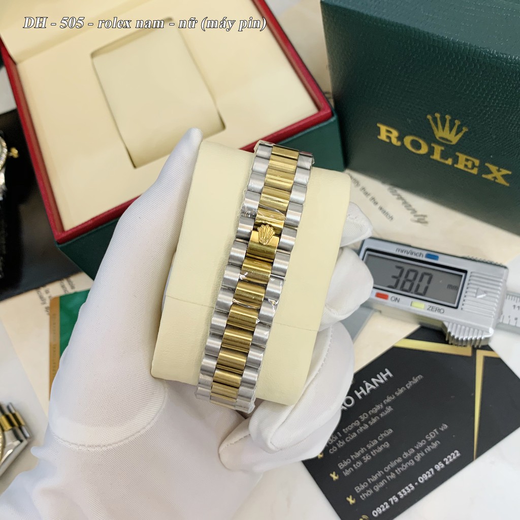 Đồng hồ nam nữ ROL - unisex viền đá dây kim loại chống nước - DH505 - Shốp53 Shop54 | BigBuy360 - bigbuy360.vn