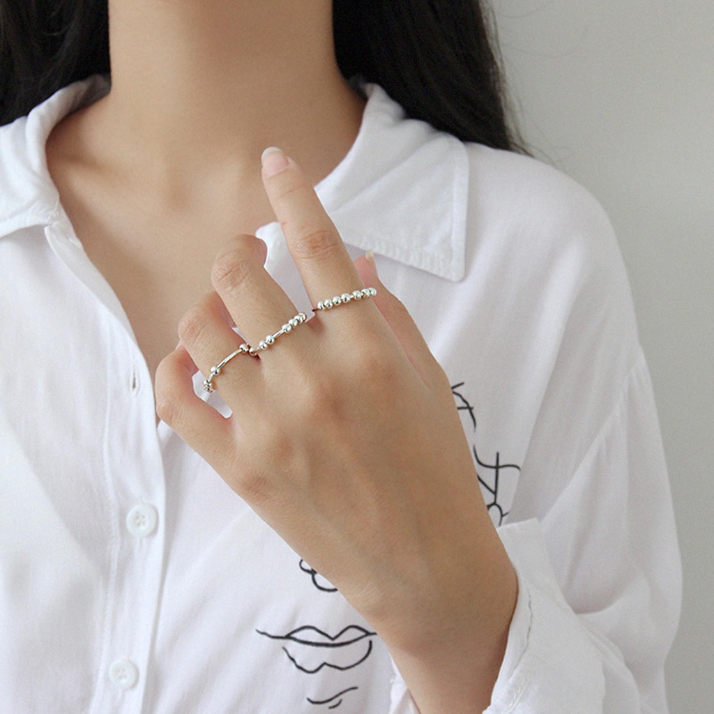 Nhẫn Hạt Hình Học Giúp Giảm Căng Thẳng