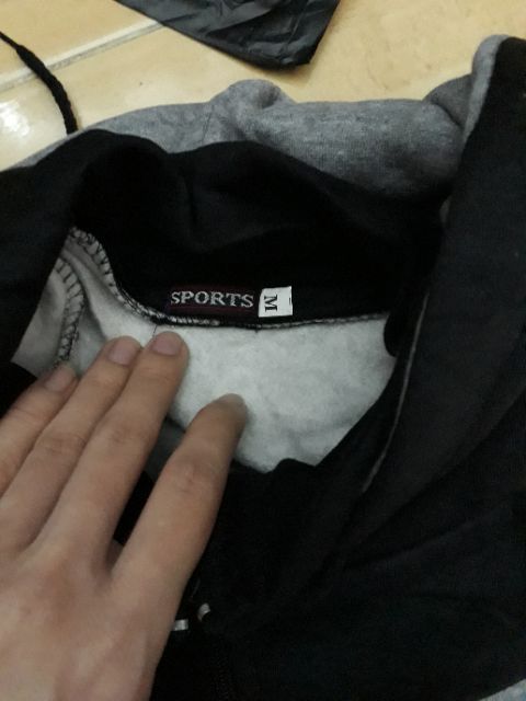 Áo khoác nỉ nam dây kéo 2 lớp, cổ cao, có nón, kiểu dáng Hàn Quốc giá tốt -3108 | BigBuy360 - bigbuy360.vn