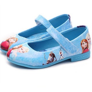 Giày búp bê công chúa Elsa cho bé gái 3-8 tuổi năng động dễ thương