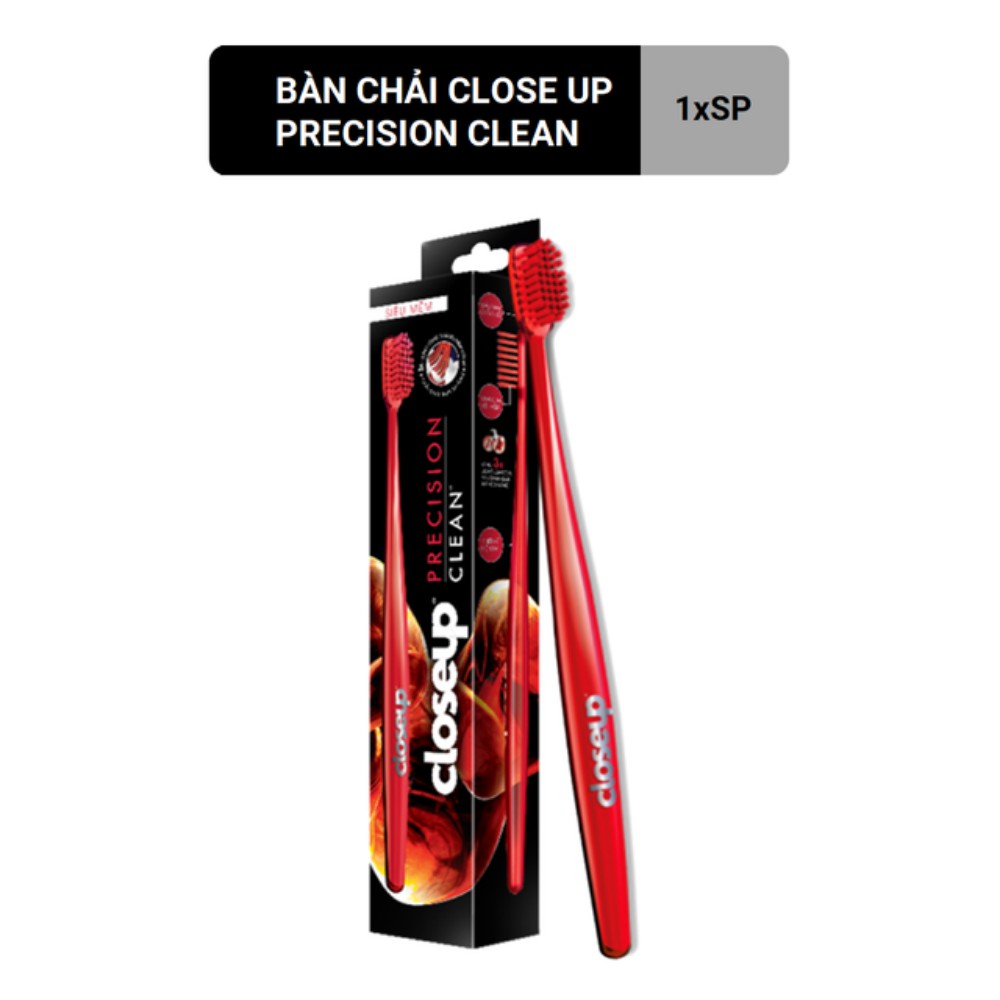 Bàn Chải Đánh Răng Close Up Precision Clean Siêu Mềm 1 Cây