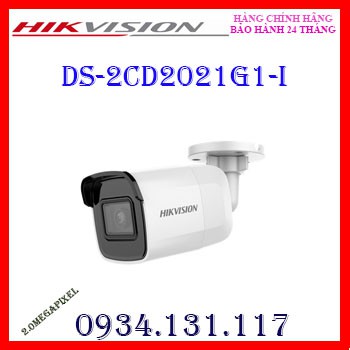 Camera IP hồng ngoại 2.0 Megapixel HIKVISION DS-2CD2021G1-I (/12V)