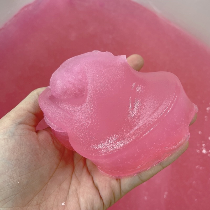 Slime Sakura Juice - Nước ép sakura - Jelly slime - Basic slime - Slime thạch - Đồ chơi xả stress