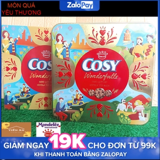 Bánh quy hạt socola yến mạch Cosy Hộp Thiết  652.8g