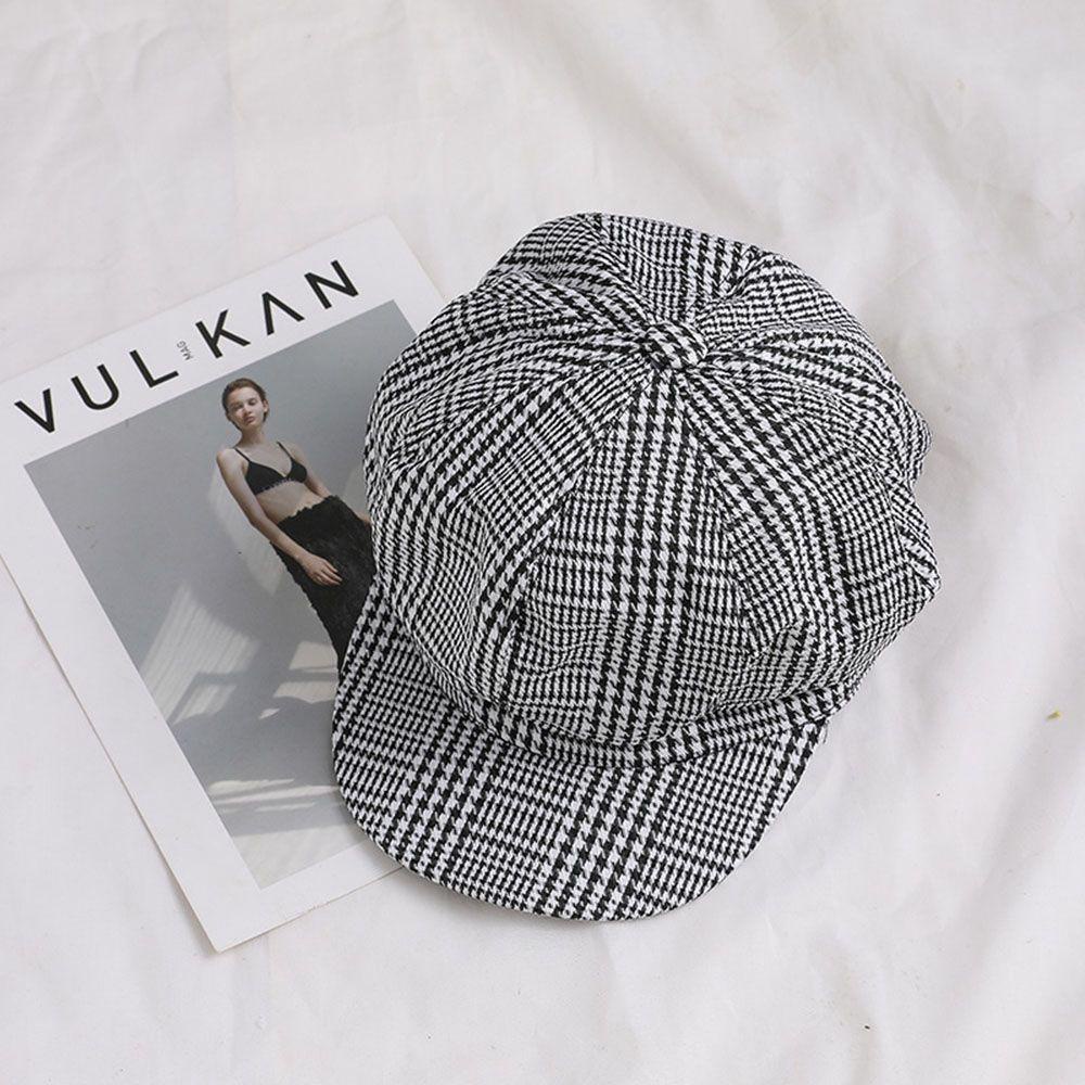 Nón Beret Thời Trang Đường Phố Vintage Cho Nữ