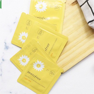 ( Chính Hãng) Gói Nhỏ Kem Chống Nắng Innisfree Triple Care 50+