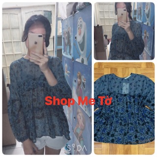 Sơ mi váy zara authentic