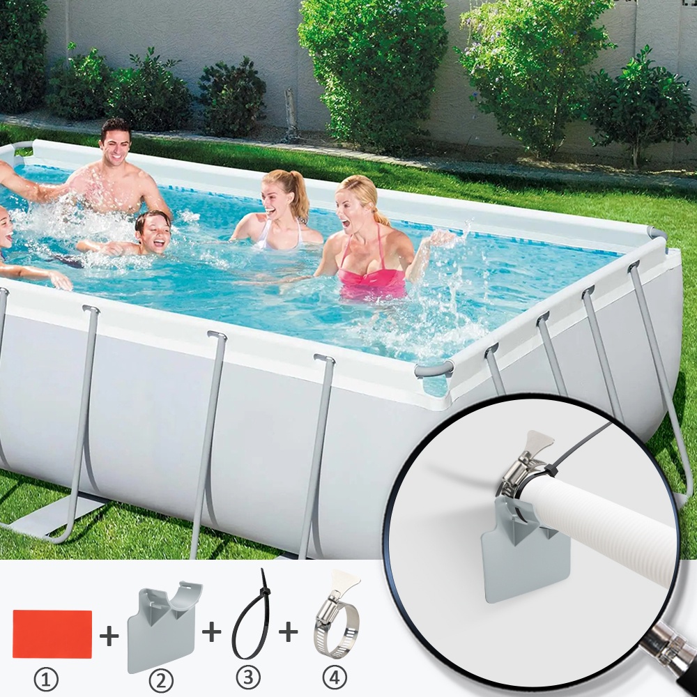 Giá Đỡ Ống Nước Bằng Nhựa Đường Kính 30-38 mm Tiện Dụng Cho Sân Vườn