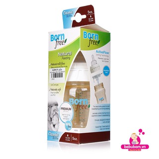 Bình sữa Born Free 150ml BPA free ( nhựa PES)