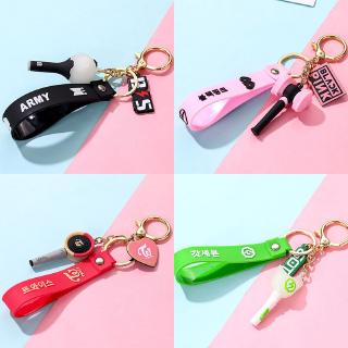 Móc Khóa Cao Su Hình Nhóm Nhạc Kpop BTS TWICE EXO BLACKPINK GOT7 DK3430