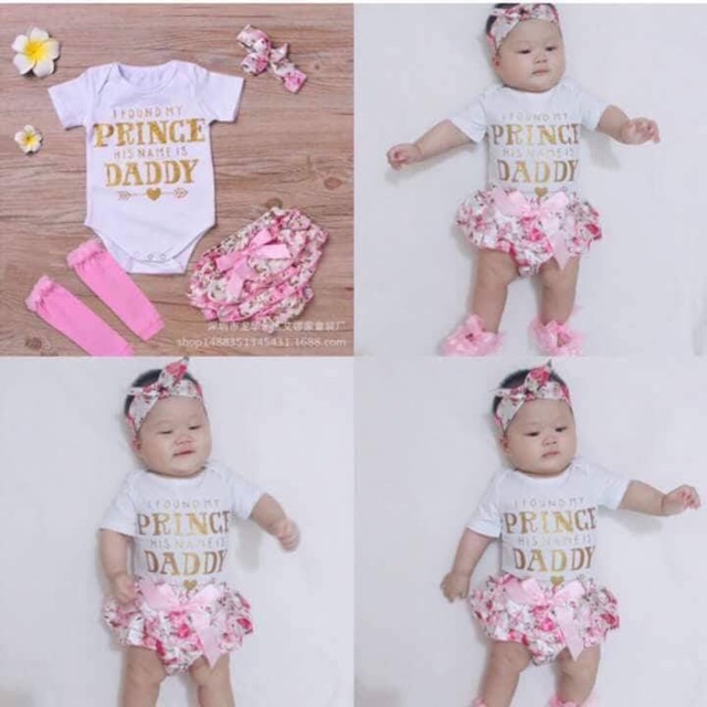 Combo set bodysuit cho bé