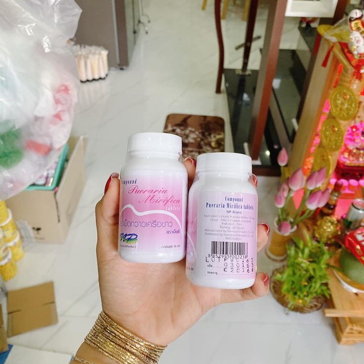 Viên uống nở ngực Pueraria Mirifica Thailand