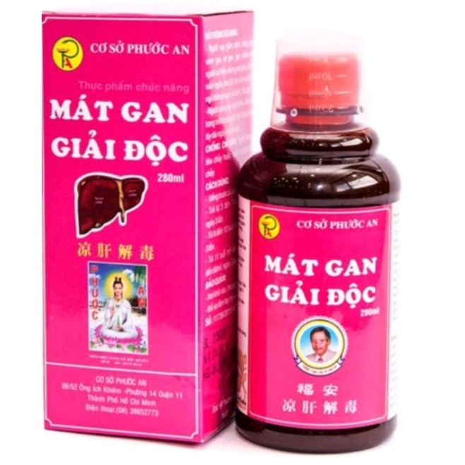 Mát gan giải độc - chai 280ml