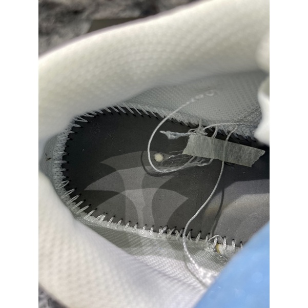 Giầy Thể Thao Air Jordan Paris Low Xám Xanh Trắng Bản BEST |Logo Mông Dập Nổi| Đế Khâu