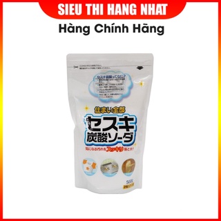 Bột baking soda Sesuki 500g (tẩy trắng) Rocket Japan