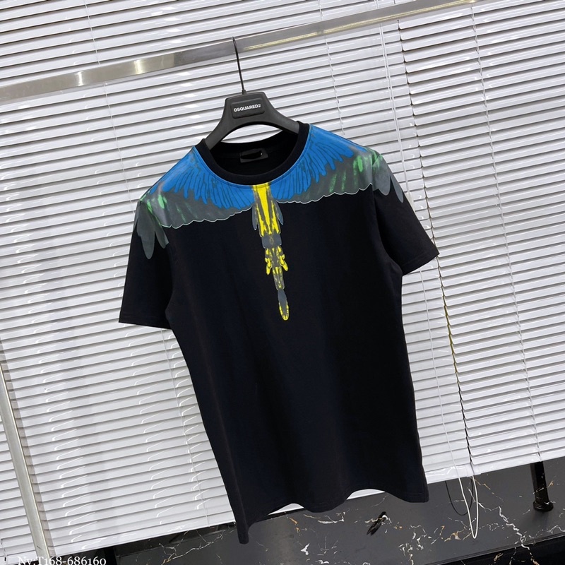 Áo thun cánh chim burlon hoạ tiết cánh chim Streetwear form rộng basic cotton oversize