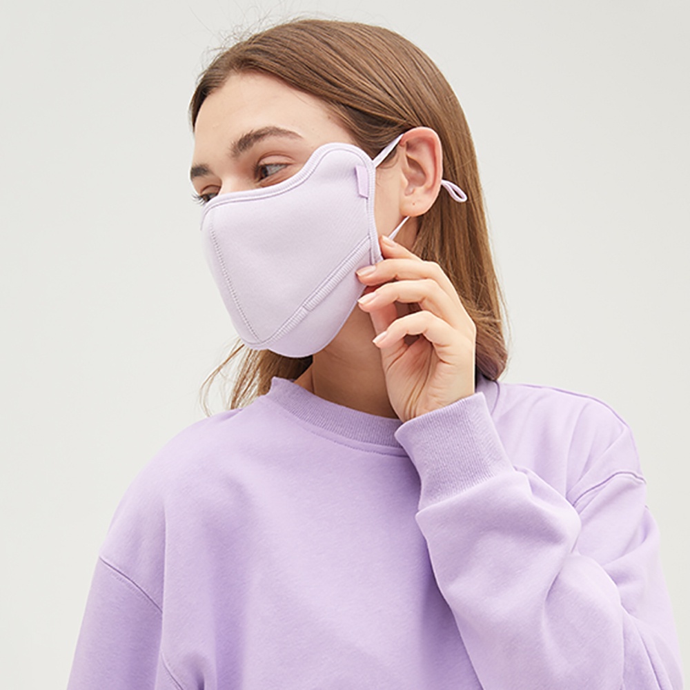Ohsunny Khẩu trang kết cấu 3d bảo vệ mắt chống lạnh thiết kế thời trang