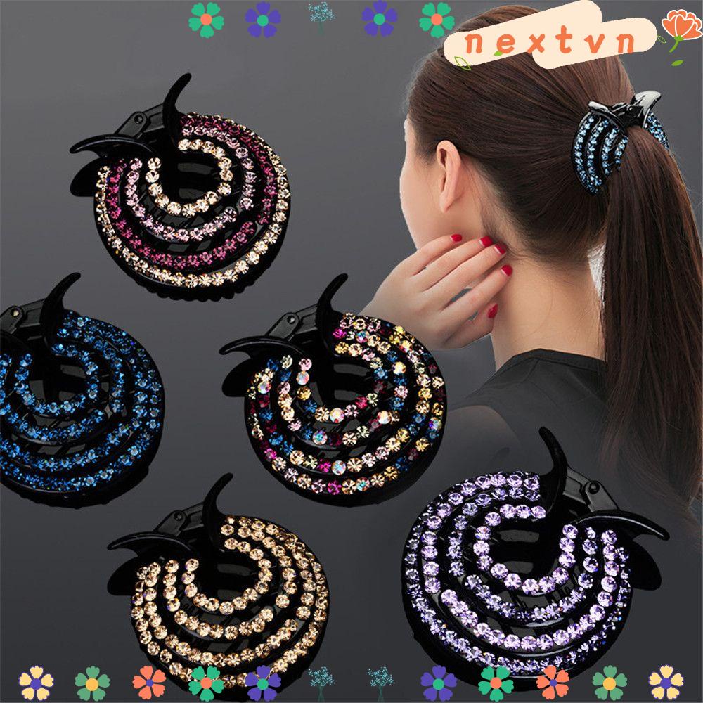 Kẹp tóc dạng móng vuốt tạo kiểu tóc búi cho nữ